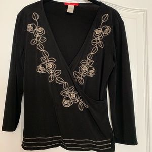 Cross top Anne Klein medium top